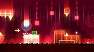 Прохождение уровня Caramel Rush на 2 монетки Geometry Dash