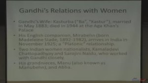 Vinay Lal - Moral & Political Thought of Gandhi, Lecture 12 of 19, May 10, 2016