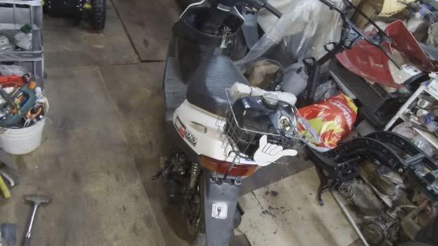 Разбор Honda Dio AF-27 Stand