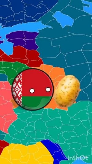 Картошка скажи привет #countryballs