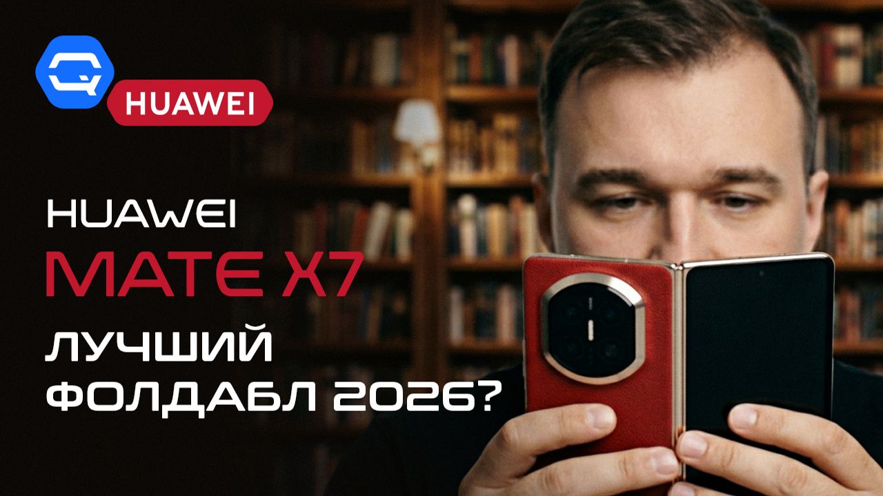 HUAWEI Mate X7 — вот каким должен быть fold-смартфон!