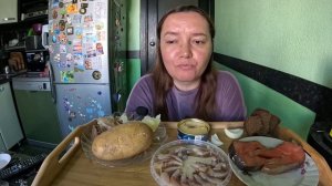 Мукбанг, обед. Как мы съездили на конкурс/Еда/Вкусная домашняя еда
