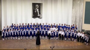 «Экипаж - одна семья» В. Плешак, сл. Ю. Погорельского. Сводный хор хорового отделения