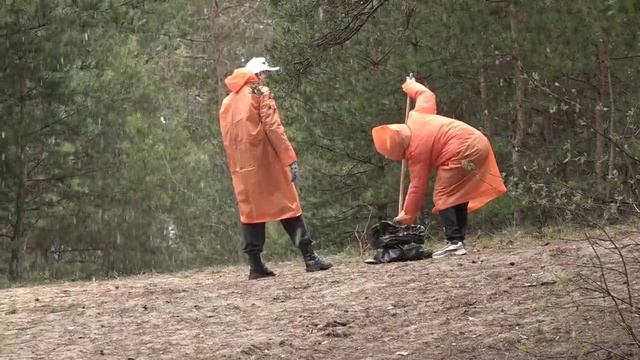 Техника МИТРАКС на субботнике в городе Дзержинс