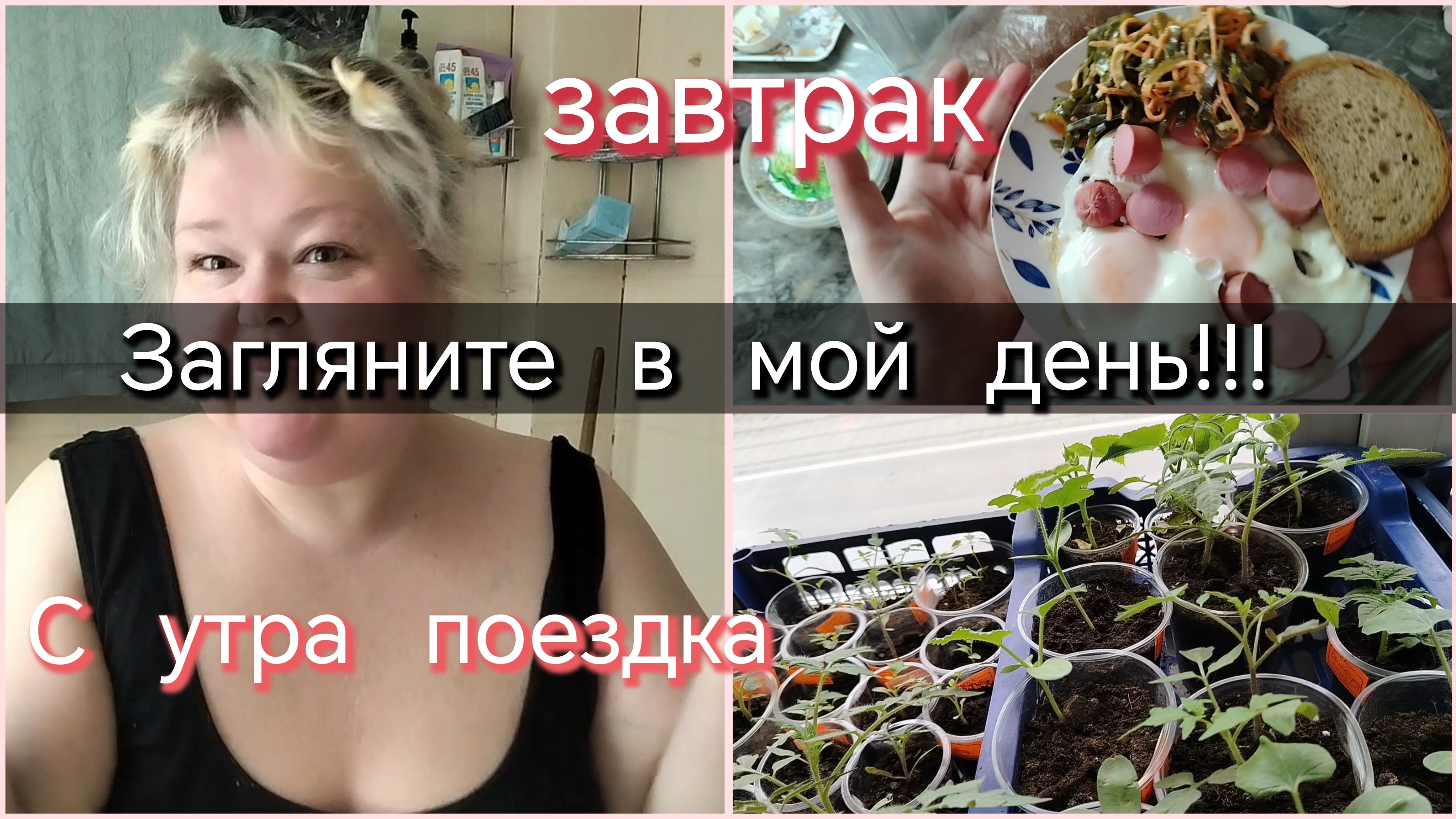 Загляните в мой день//завтрак//ужин