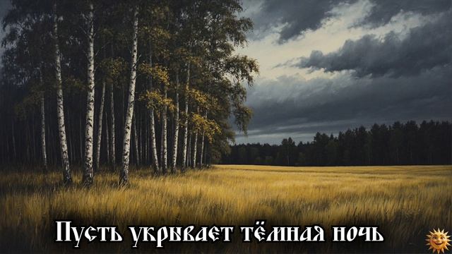 Пусть укрывает тёмная ночь