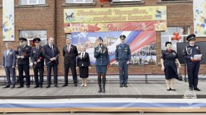 В Иркутске кадеты МЧС прошли торжественным маршем в честь 81-й годовщины Великой Победы