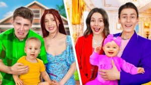 Бедные против Богатых родителей ! Кто лучшие родители?
