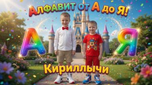 Кириллычи учат алфавит! 🎉