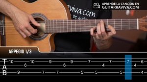 Shape Of My Heart Fingerpicking y acordes para guitarra Tutorial