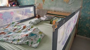 Защитные бортики на кровать CINLAN. Сборка.Комплект.