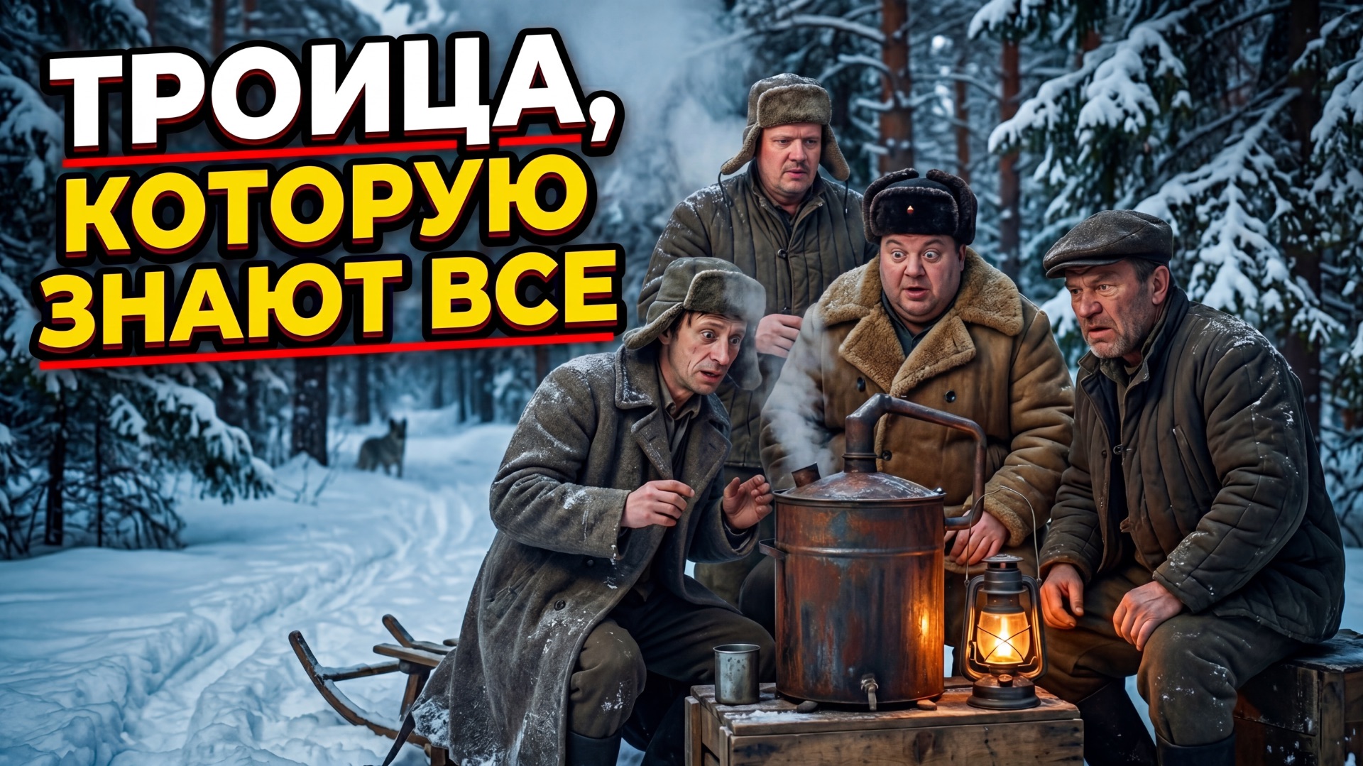«Самогонщики» (1961): первое появление троих трусов | Гайдай, Никулин, Вицин, Моргунов