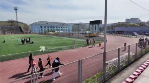 Прошла традиционная легкоатлетическая эстафета среди дошкольных учреждений
