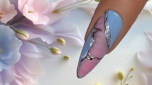 Весенняя абстракция с растекашками. МК
