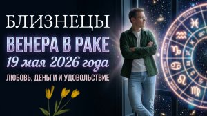 ♊ БЛИЗНЕЦЫ гороскоп на Май 2026. Венера в Раке. Любовь, деньги и удовольствие