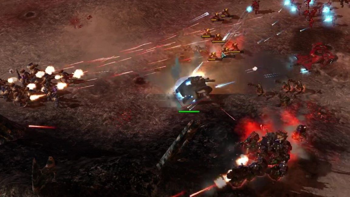 Warhammer 40,000 Dawn of War - Definitive Edition бои по сети 60 Альварус 3 на 3