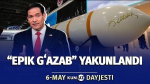 🍿 Turkiyaning ballistik raketasi va Trampning oʻxshamagan loyihasi – kun dayjesti