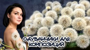 ОДУВАНЧИКИ ДЛЯ ИНТЕРЬЕРНЫХ КОМПОЗИЦИЙ \ DIY