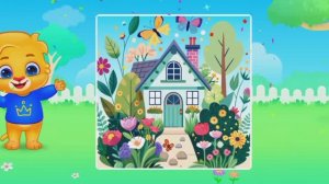 Детский развивающий мультфильм, пазлы, головоломка.