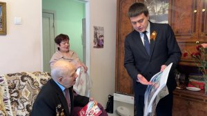 ГУБЕРНАТОР В ГОСТЯХ У ВЕТЕРАНА ВОВ