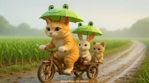МАМА КОШКА СПАСАЕТ КРОЛИКА!!! АНИМАЦИЯ