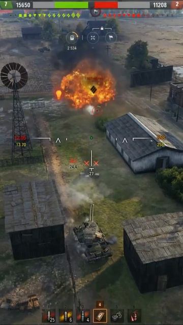 Эпичный выстрел #shorts #world_of_tanks #worldoftanks #tanks #танки #танк #миртанков #lesta #wot