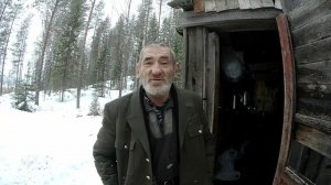 Отшельник Тихон, затерянный в глухой тайге! Случай в тайге.