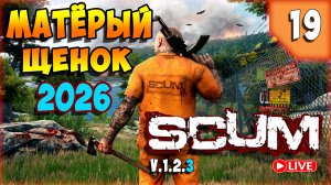 SCUM🏹НАЧАЛО ЗАСТРОЙКИ СВОЕГО УГЛА🏹СТРИМ 19