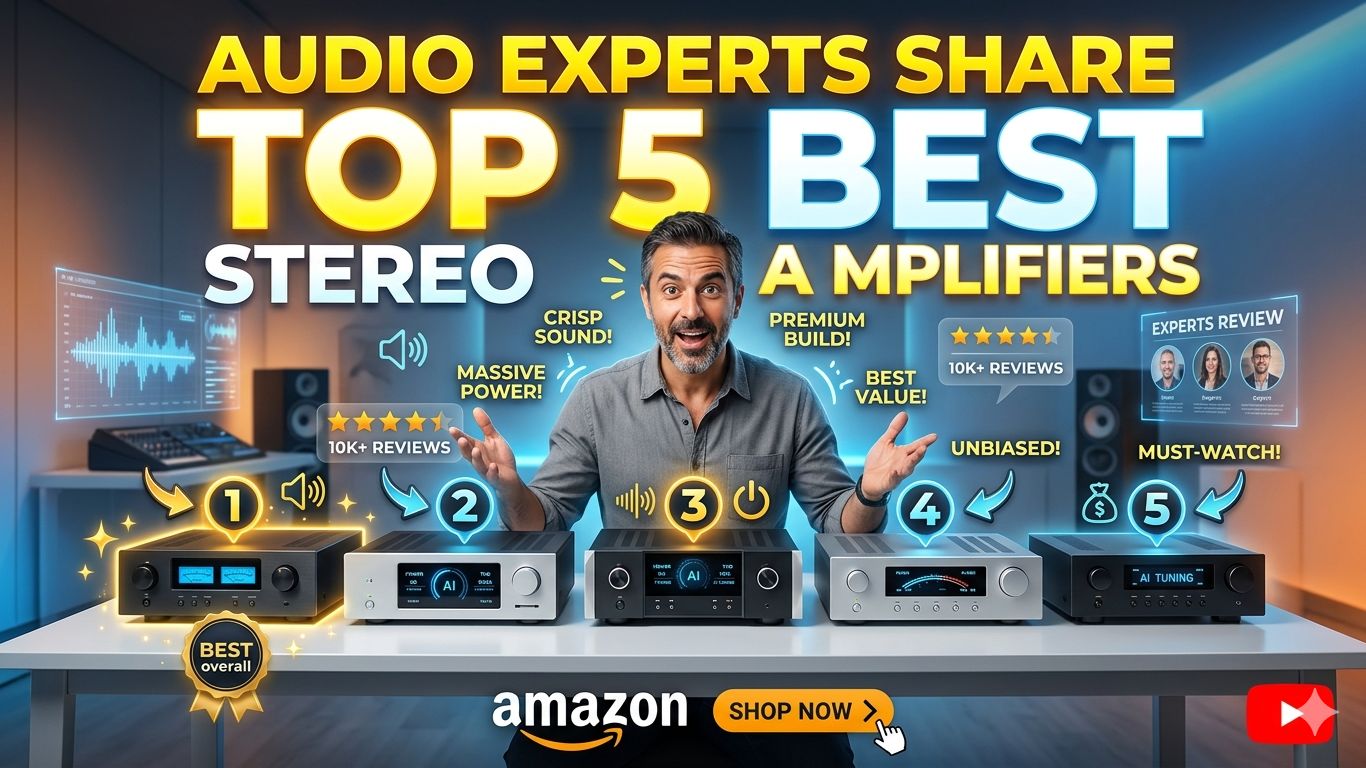 AUDIO Experts Share Top 5 BEST Stereo Amplifiers in 2025 смотреть онлайн