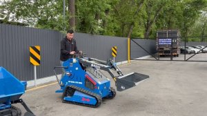 Rippa RS03 (Briggs&Stratton) - полный обзор мини-погрузчика: замеры и техника вживую 🚛