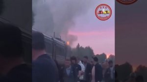 Два украинских дрона упали в Латвии. Один попал в пассажирский поезд Рига – Даугавпилс, загорелся мо