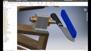 222 УРОК 3 РАМКА Точилка для ножей с поворотным механизмом в Autodesk Inventor