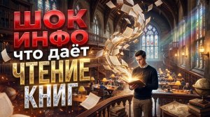 ШОК ИНФО ЧТО ДАЕТ ЧТЕНИЕ КНИГ