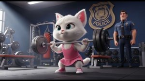 Весёлое путешествие мамы-кошки, папы-кота и малыша | 3D‑анимация