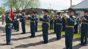 Музыка Победы: в Рубцовске вновь поздравили ветеранов оркестром у дома