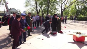 БАЛАШОВЦЫ ПОЧТИЛИ ПАМЯТЬ ПАВШИХ ВОИНОВ НА ПОВОРИНСКОМ МЕМОРИАЛЕ