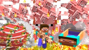 ПОДОЖДИ ЧТО Пигкертоны (Minecraft) VIII