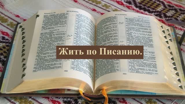 Жить по Писанию.. (Александр Войтухов)