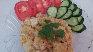 Нежный плов с курицей