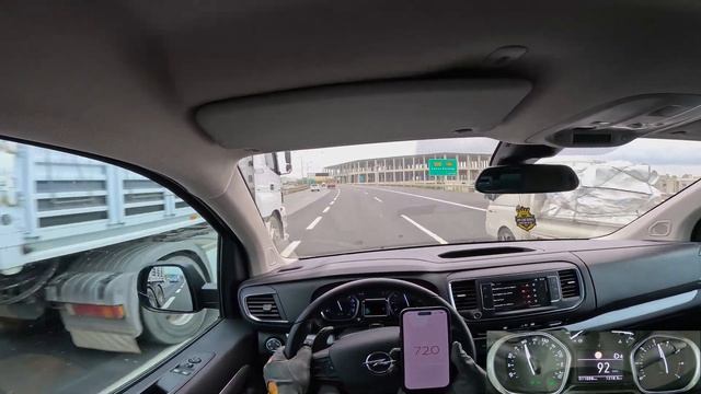 Тест-драйв OPEL ZAFIRA 2.0 2023 года от первого лица в формате 4K