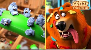Взрывные лемминги, сборник «Гриззи и лемминги» 🐻🐹