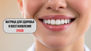 🔊 Матрица для Восстановления Зубов — Регенерация Эмали и Дентина | Частоты Исцеления