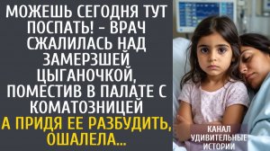 Истории из жизни Можешь сегодня тут поспать! - врач сжалилась над замерзшей цыганочкой, идя в палату