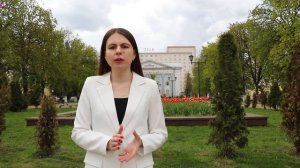 Память о героях в сердцах молодых. Приветствие А. В. Харлан