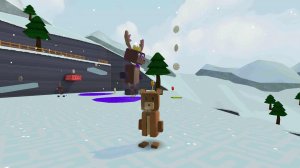 Super Bear Adventure прохождение Снежной Долины часть 3 Мини босс Король Олень