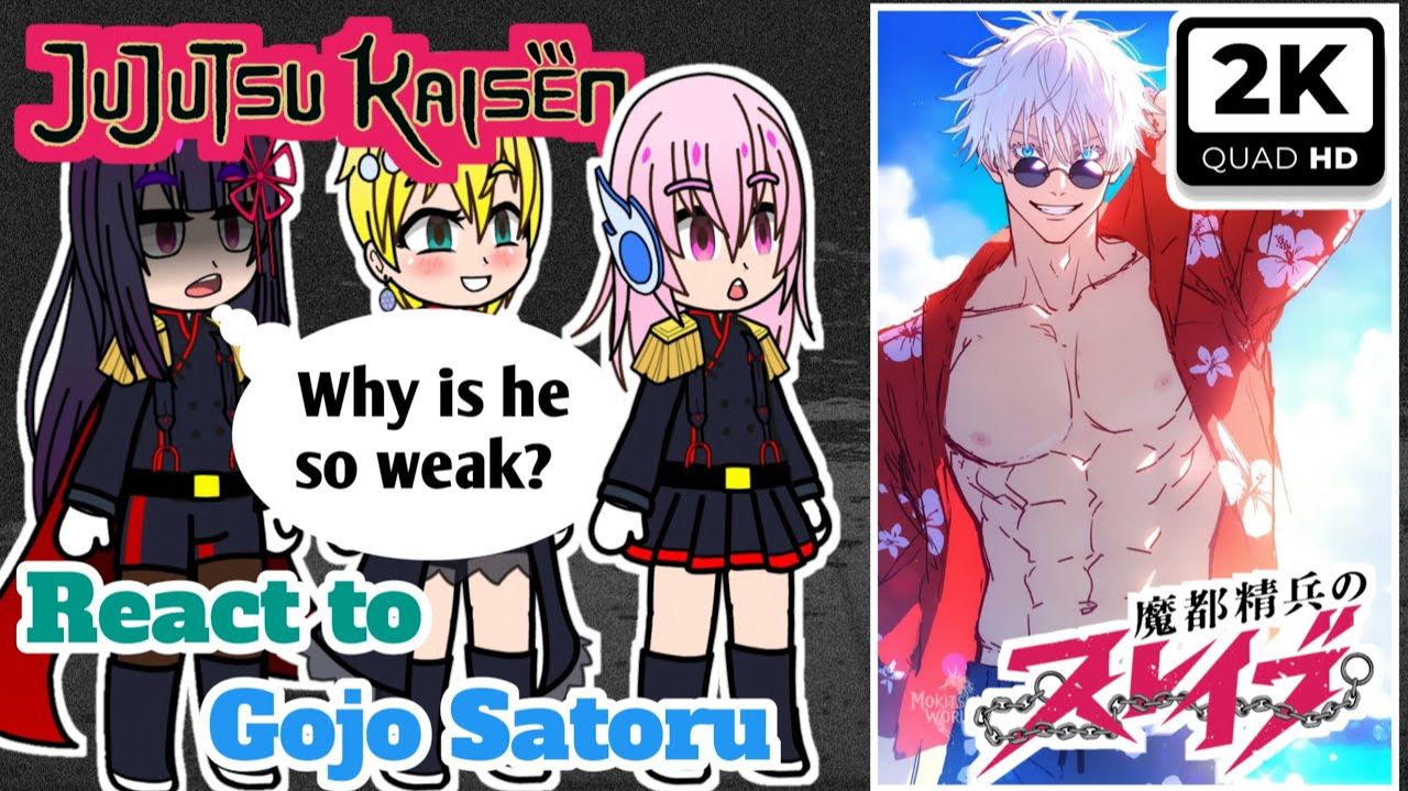 Mato seihei no slave react to Yuuki as Gojo Satoru ｜｜ Plumheart Gacha ｜｜ Gacha Reaction