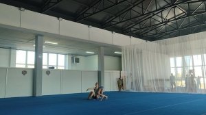 ЖП 3 спортивный, Тутынина Кира - Любина Елизавета, ДЮСШ г.Гвардейск, Балансовое упражнение
