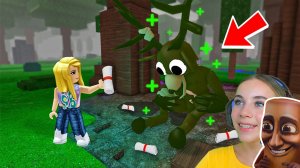 СПАСЛА ОЛЕНЯ В 99 НОЧЕЙ в ROBLOX!