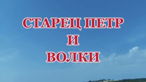 Старец Пётр и волки #старец #волки #молитва #пещеры