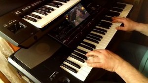 Сергей Беликов и группа Аракс_Юрий Антонов_Радуга_кавер на синтезаторе